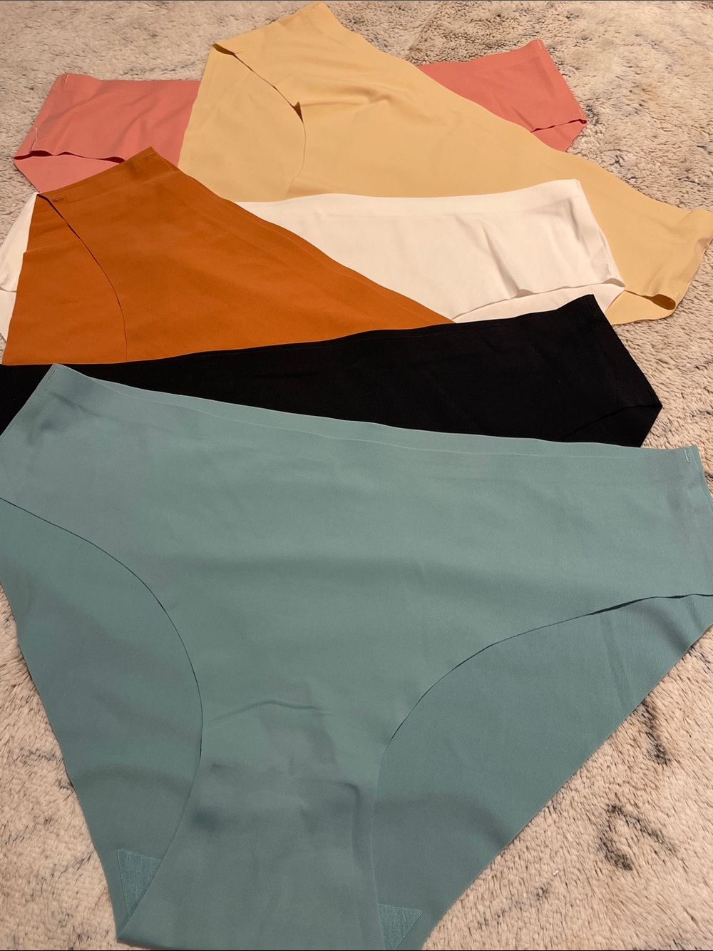 Seamless Bikini Panties - Pack of 6 - Multi Color - Max Comfort all day - XL